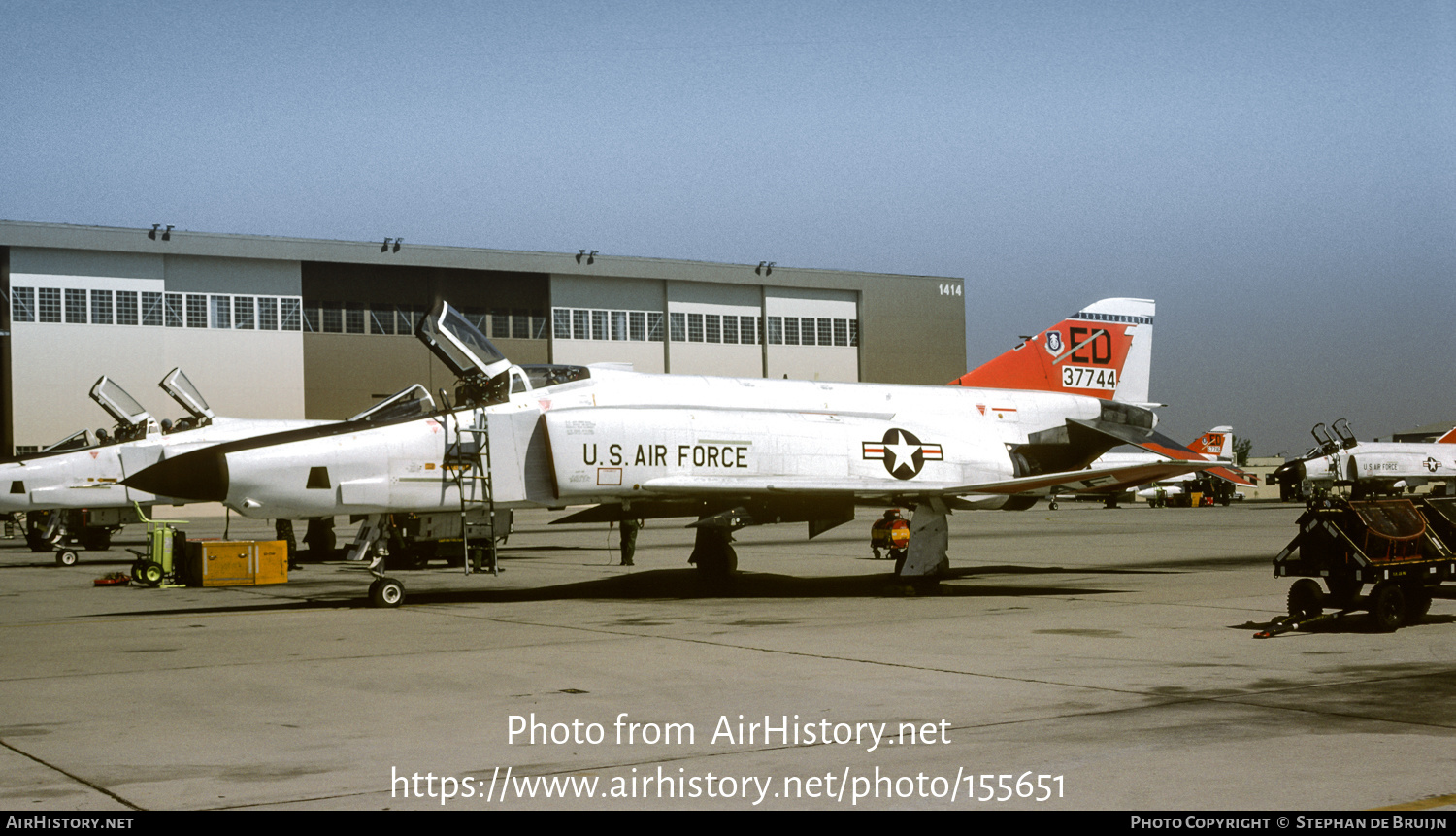 Aircraft Photo of 63-7744 / 37744 | McDonnell RF-4C Phantom II | USA - Air Force | AirHistory.net #155651