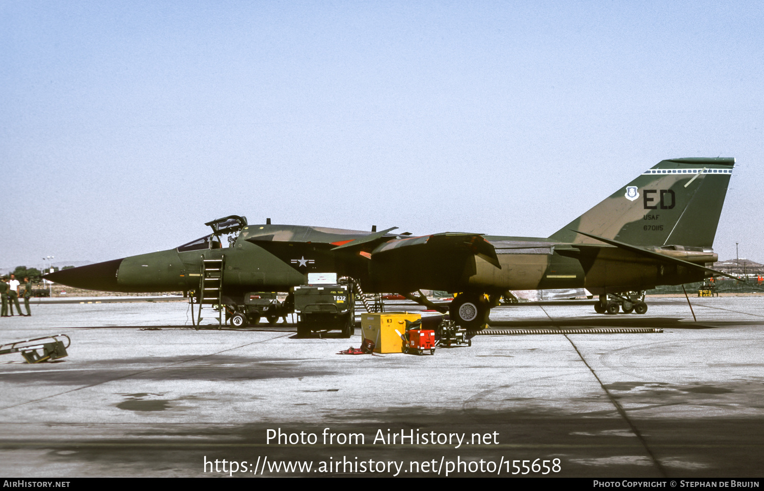 Aircraft Photo of 67-0115 / 670115 | General Dynamics F-111E Aardvark | USA - Air Force | AirHistory.net #155658