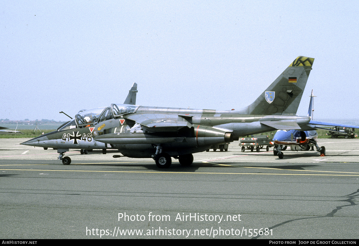 Aircraft Photo of 4146 | Dassault-Dornier Alpha Jet | Germany - Air Force | AirHistory.net #155681