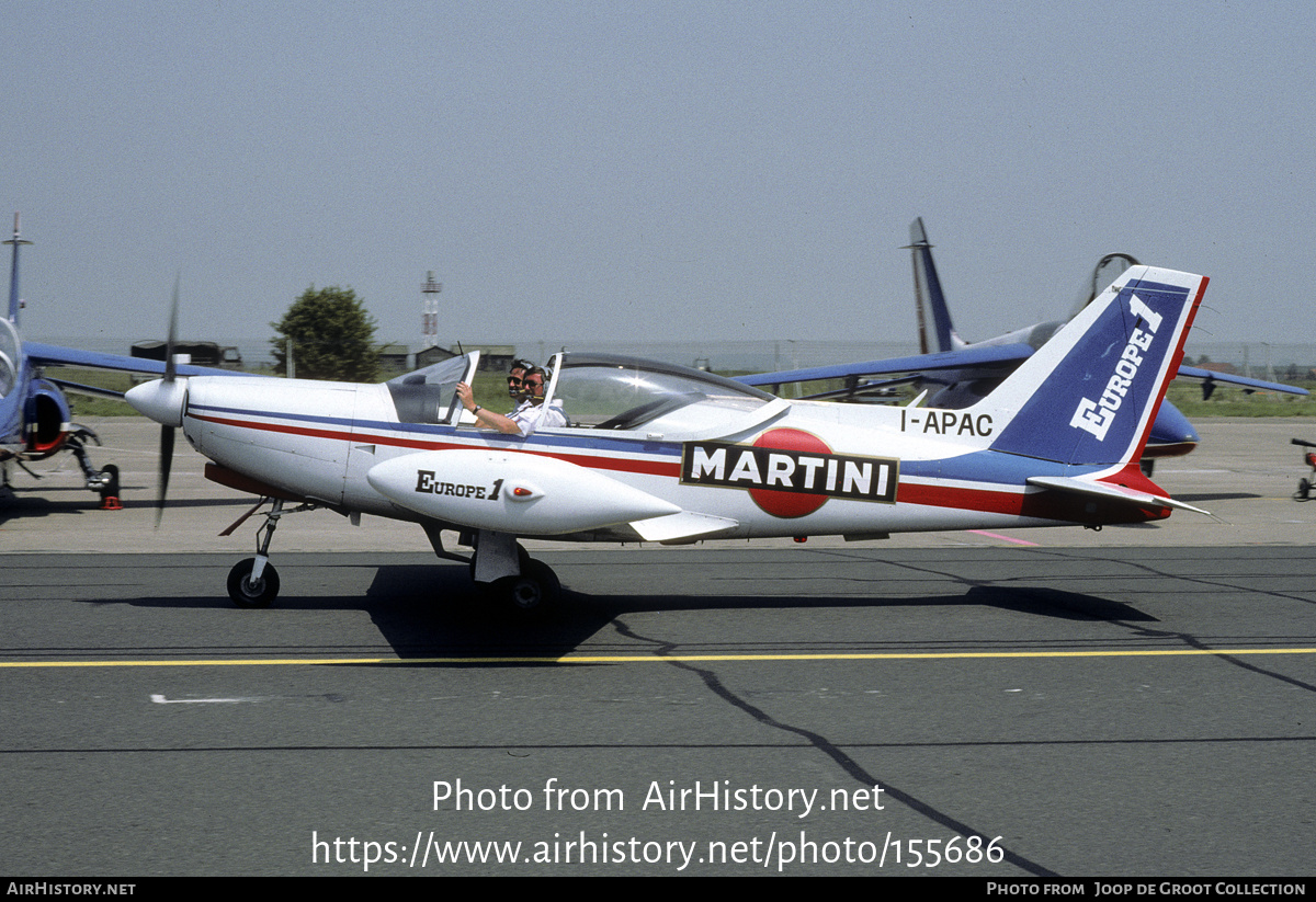 Aircraft Photo of I-APAC | SIAI-Marchetti SF-260C | Patrouille Martini-Europe1 | AirHistory.net #155686