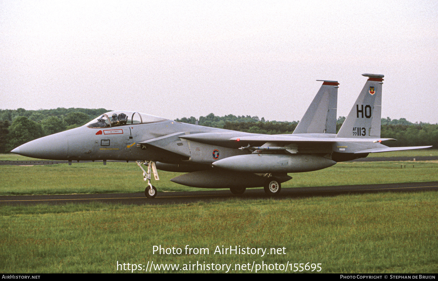 Aircraft Photo of 77-0113 / AF77-113 | McDonnell Douglas F-15A Eagle | USA - Air Force | AirHistory.net #155695