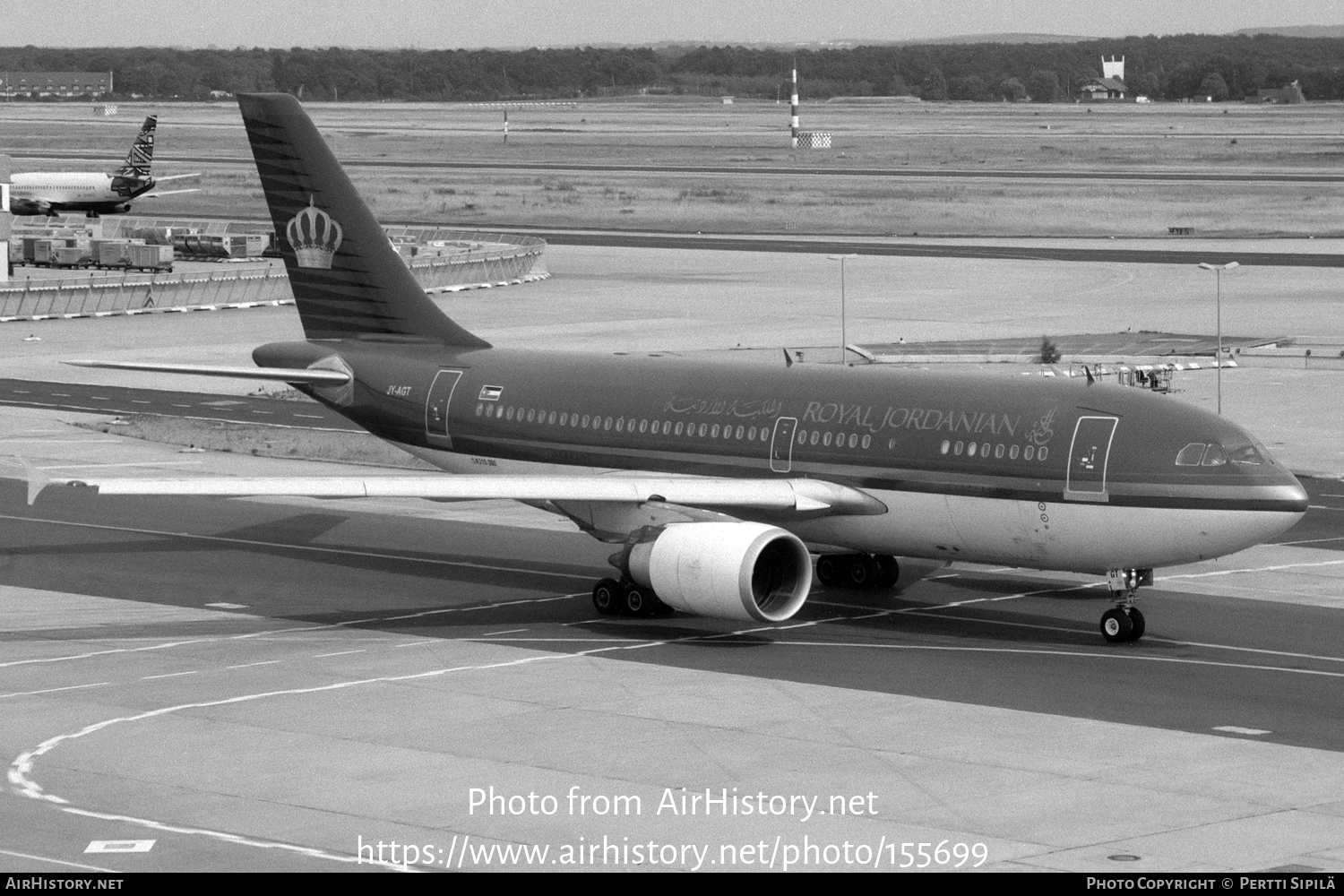 Aircraft Photo of JY-AGT | Airbus A310-308 | Royal Jordanian Airlines | AirHistory.net #155699