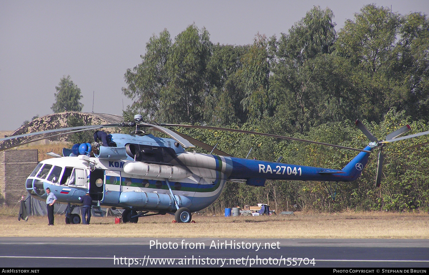 Aircraft Photo of RA-27041 | Mil Mi-8MTV-1 | Komiavia | AirHistory.net #155704