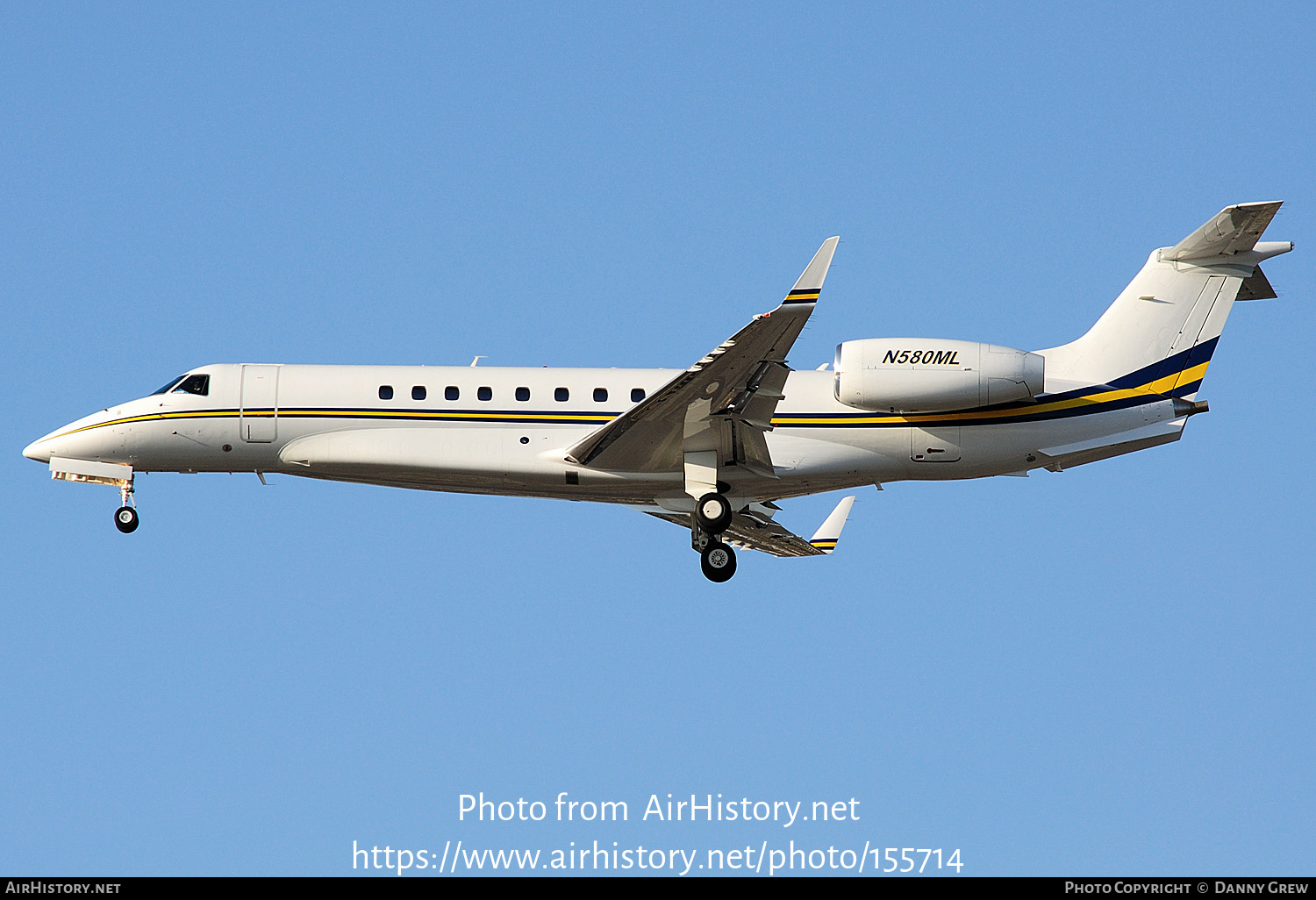 Aircraft Photo of N580ML | Embraer Legacy 600 (EMB-135BJ) | AirHistory.net #155714