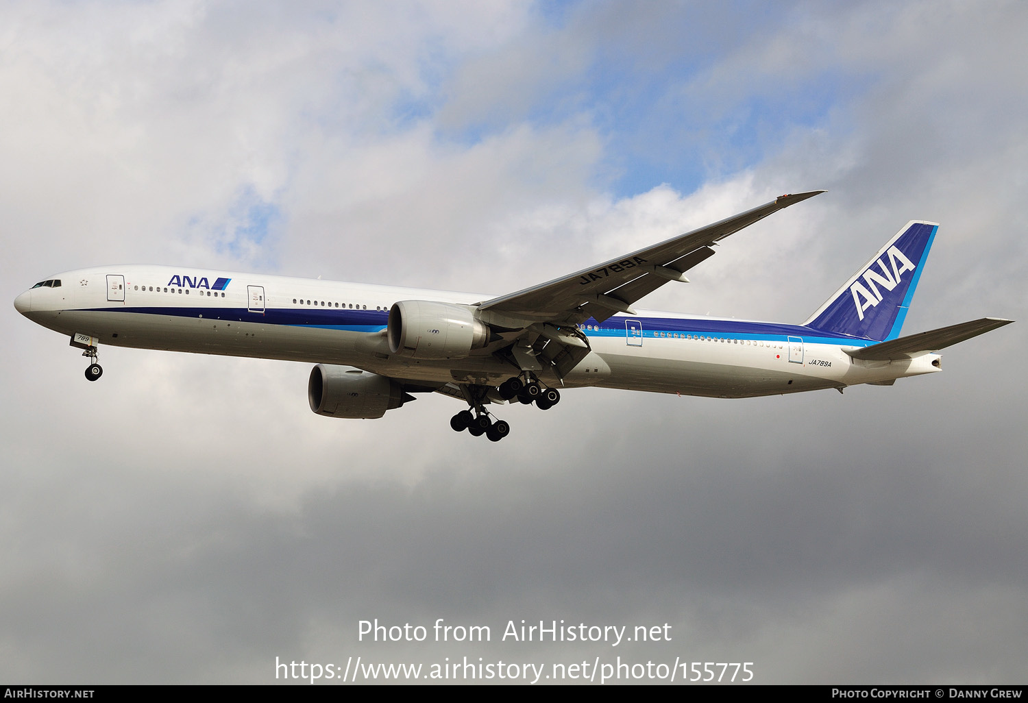 Aircraft Photo of JA789A | Boeing 777-381/ER | All Nippon Airways - ANA | AirHistory.net #155775