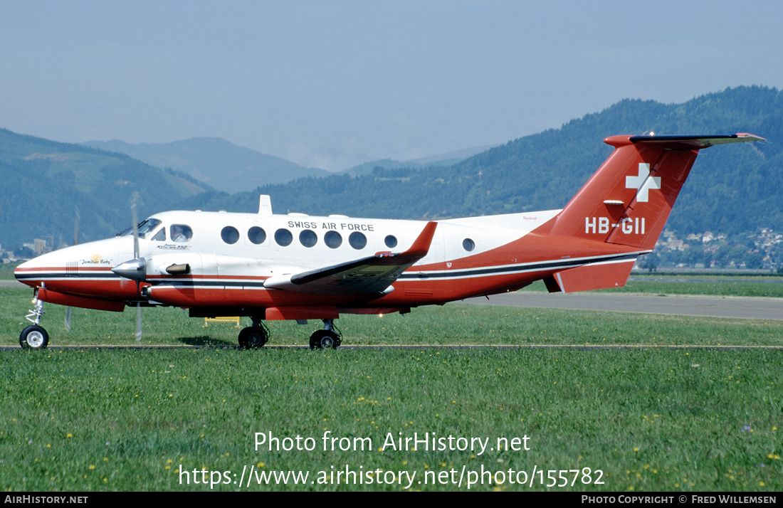 Aircraft Photo of HB-GII | Beechcraft 350C King Air (B300C) | Switzerland - Air Force | AirHistory.net #155782