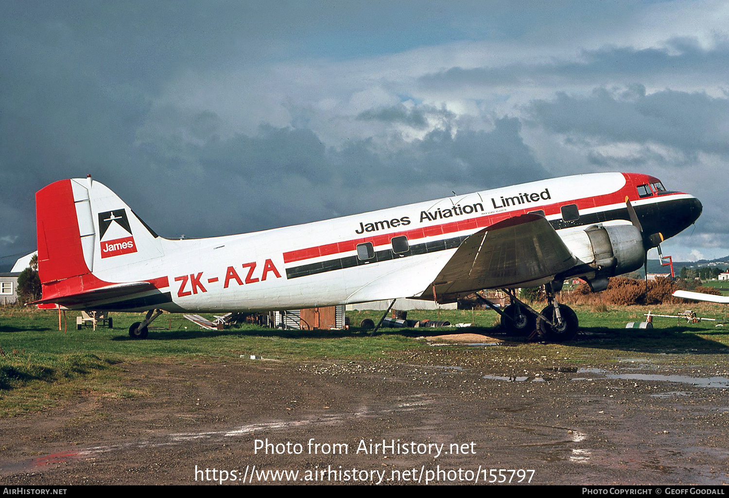 Aircraft Photo of ZK-AZA | Douglas C-47B Skytrain | James Aviation | AirHistory.net #155797