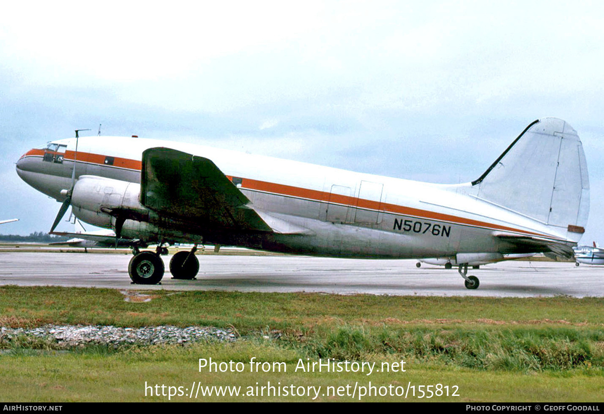 Aircraft Photo of N5076N | Curtiss C-46F Commando | AirHistory.net #155812