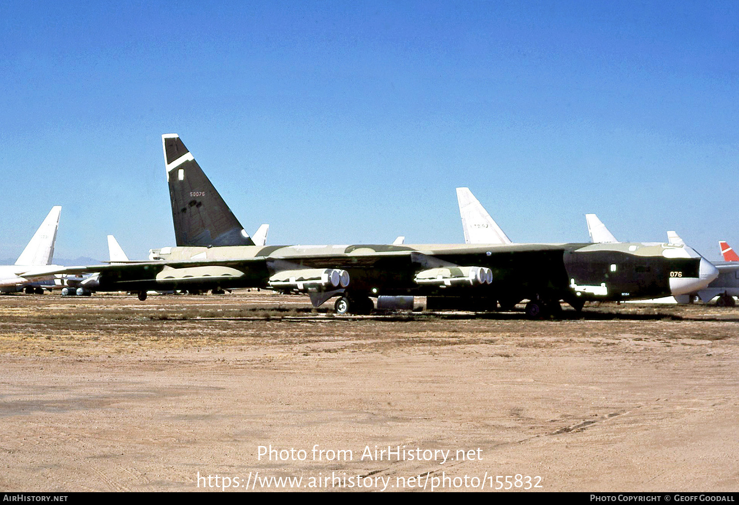 Aircraft Photo of 55-076 / 50076 | Boeing B-52D Stratofortress | USA - Air Force | AirHistory.net #155832