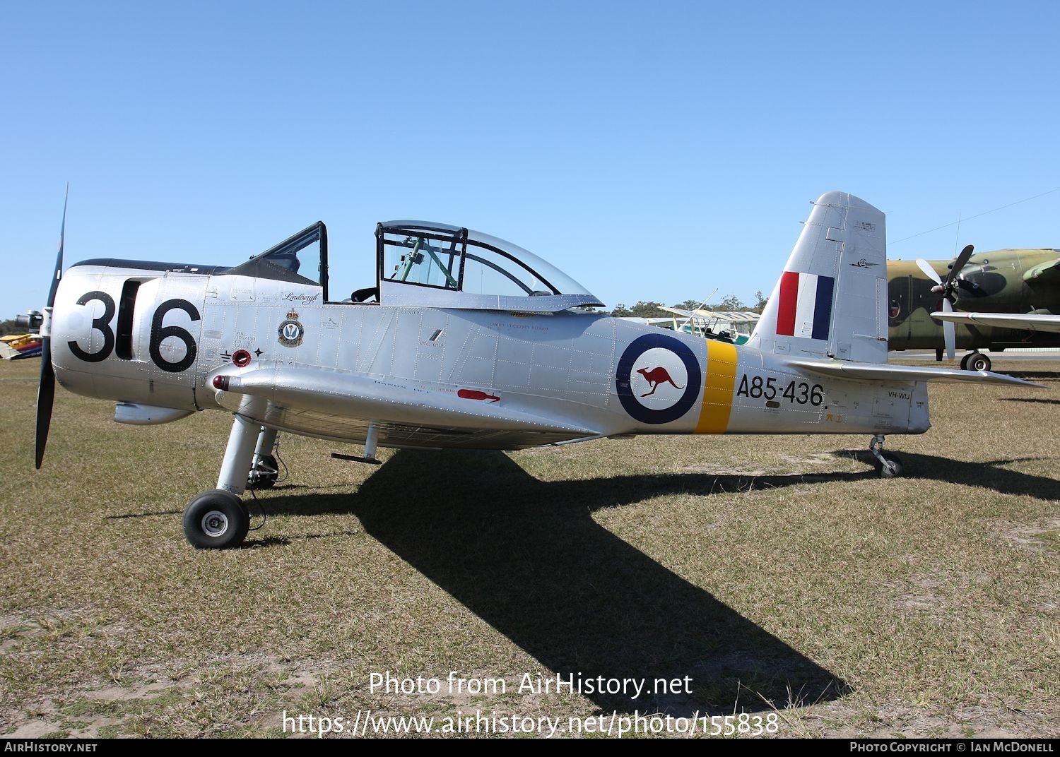 Aircraft Photo of VH-WIJ / A85-436 | Commonwealth CA-25 Winjeel | Australia - Air Force | AirHistory.net #155838