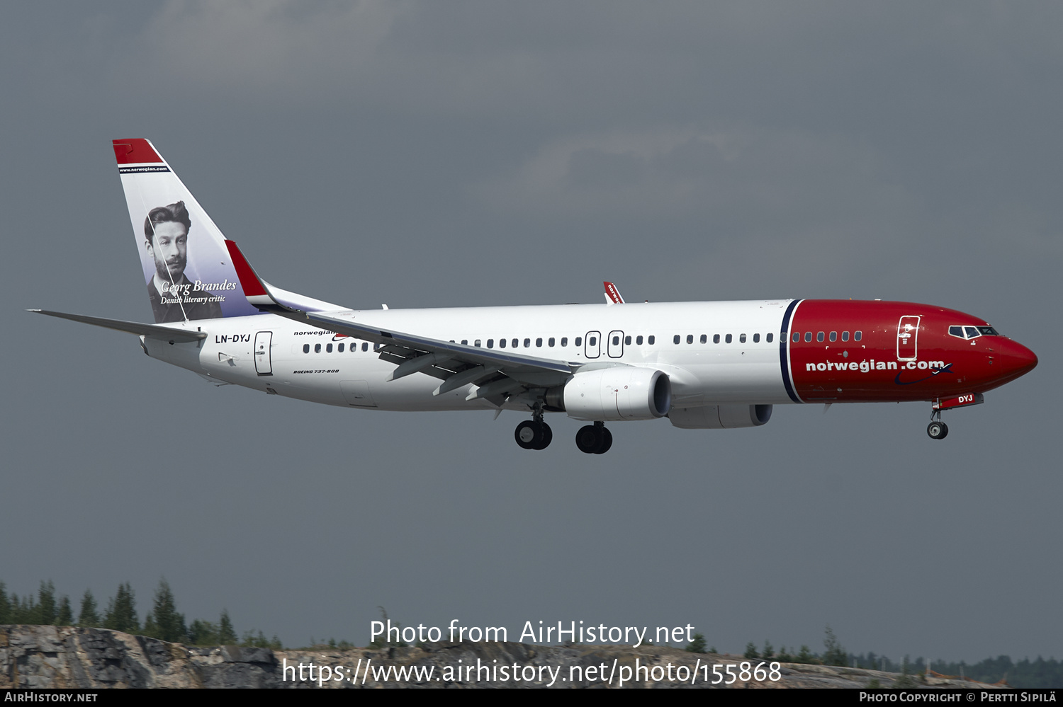 Aircraft Photo of LN-DYJ | Boeing 737-8JP | Norwegian | AirHistory.net ...