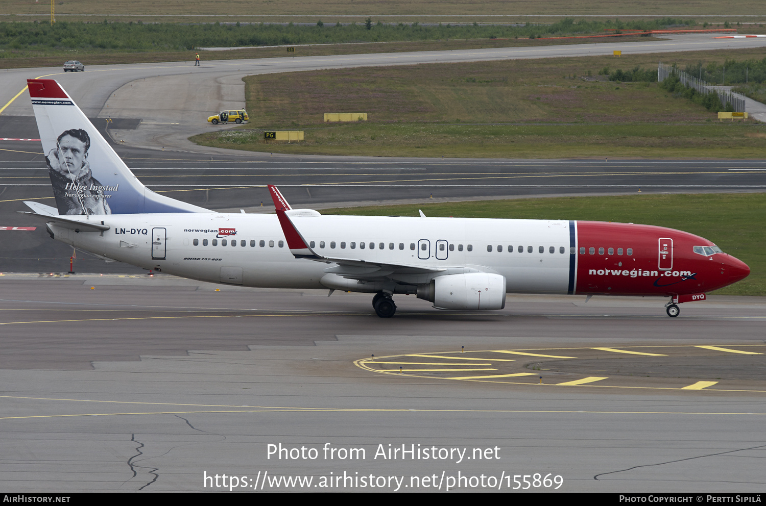 Aircraft Photo of LN-DYQ | Boeing 737-8JP | Norwegian | AirHistory.net #155869