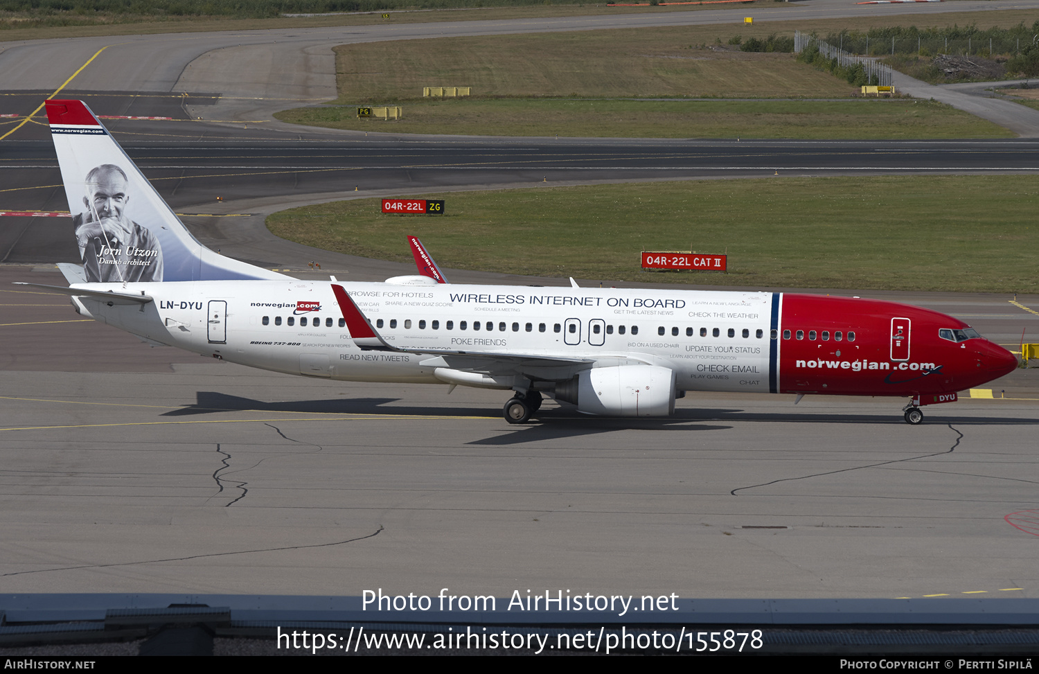 Aircraft Photo of LN-DYU | Boeing 737-8JP | Norwegian | AirHistory.net #155878