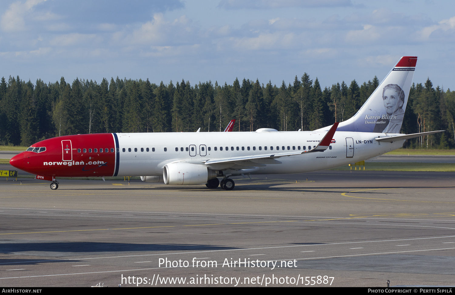 Aircraft Photo of LN-DYN | Boeing 737-8JP | Norwegian | AirHistory.net #155887