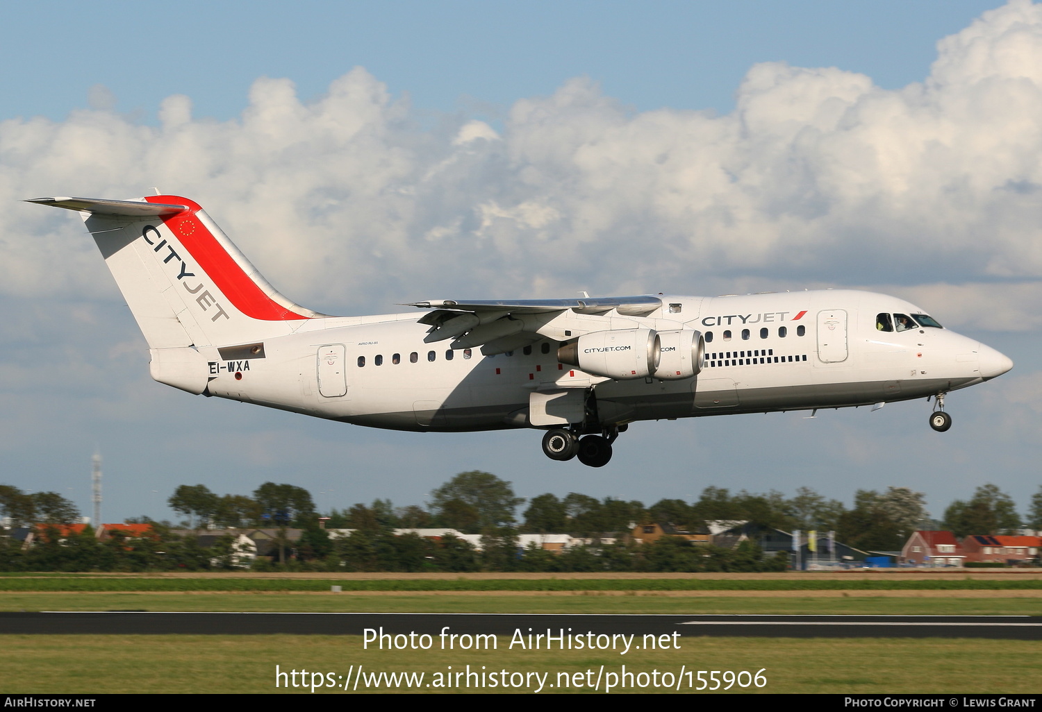 Aircraft Photo of EI-WXA | BAE Systems Avro 146-RJ85 | CityJet | AirHistory.net #155906