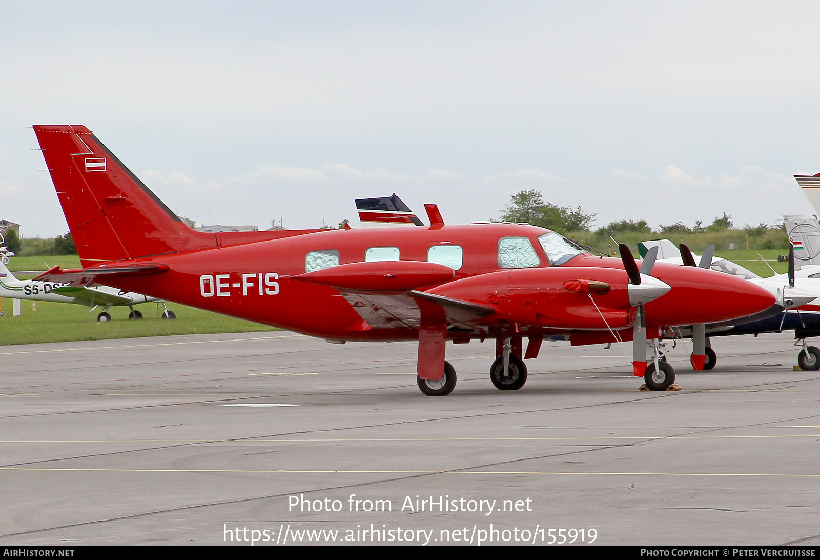 Aircraft Photo of OE-FIS | Piper PA-31T1 Cheyenne IA | AirHistory.net #155919