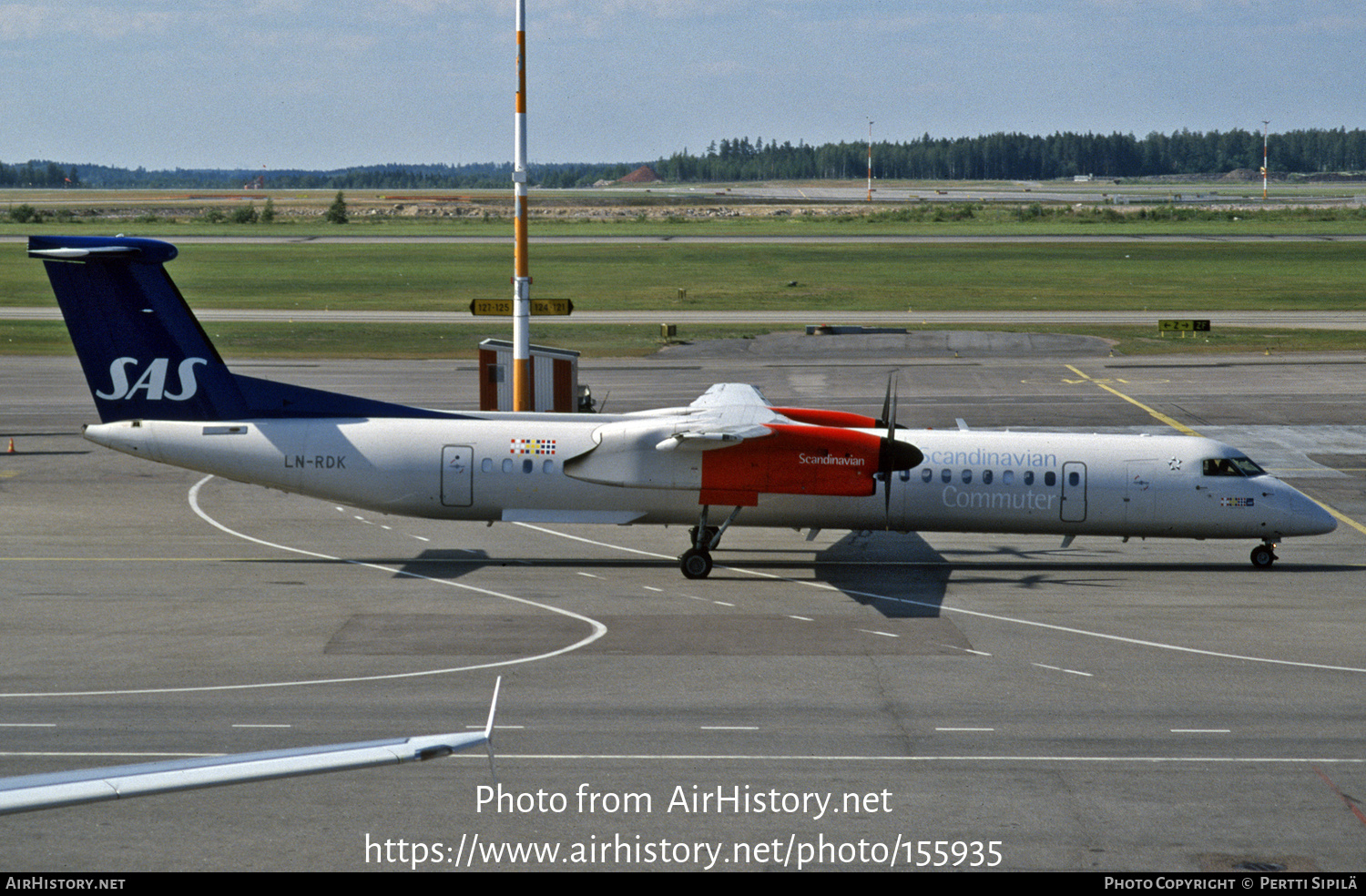 Aircraft Photo of LN-RDK | Bombardier DHC-8-402 Dash 8 | Scandinavian Commuter - SAS | AirHistory.net #155935