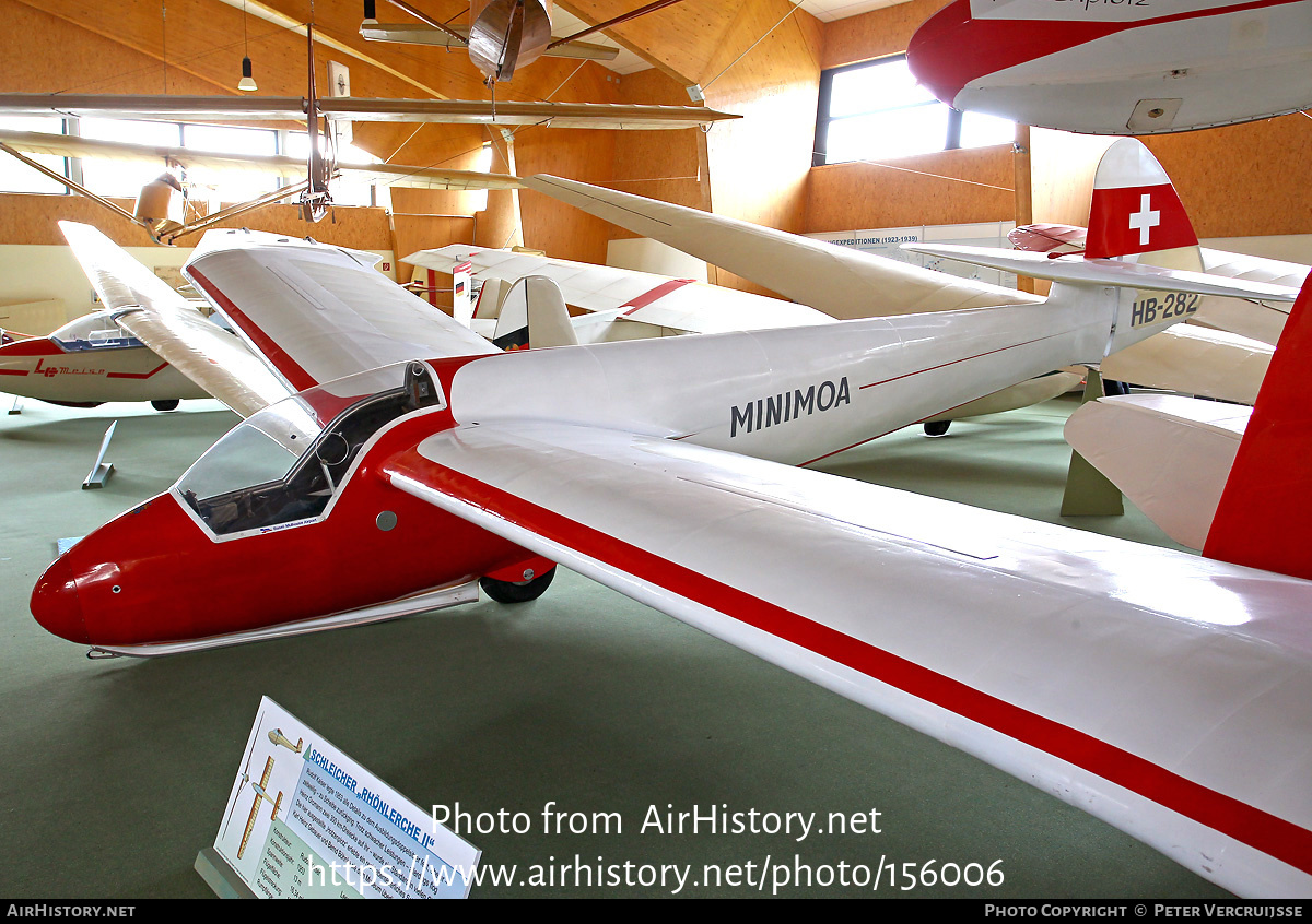 Aircraft Photo of HB-282 | Göppingen Gö-3 Minimoa | AirHistory.net #156006