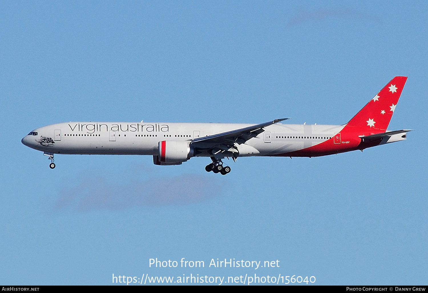 Aircraft Photo of VH-VPF | Boeing 777-3ZG/ER | Virgin Australia Airlines | AirHistory.net #156040