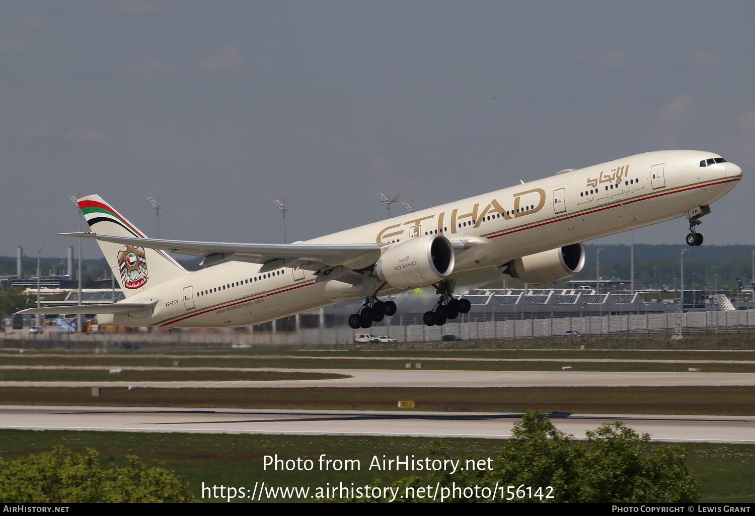 Aircraft Photo of A6-ETO | Boeing 777-3FX/ER | Etihad Airways | AirHistory.net #156142