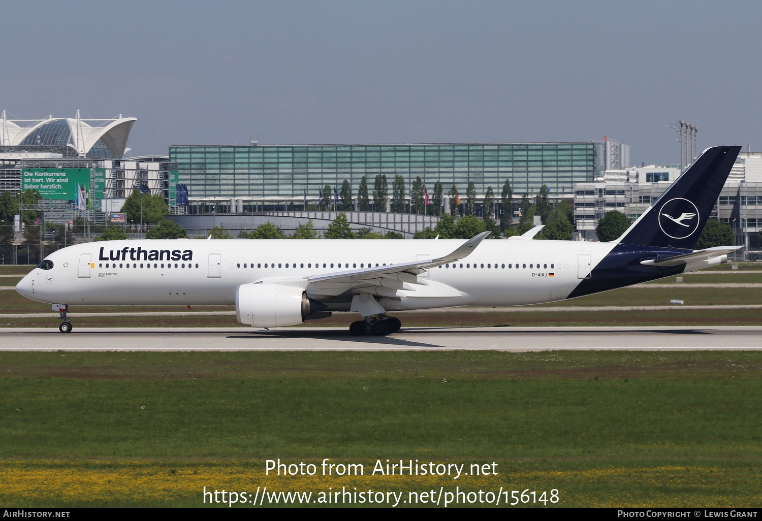 Aircraft Photo of D-AIXJ | Airbus A350-941 | Lufthansa | AirHistory.net #156148