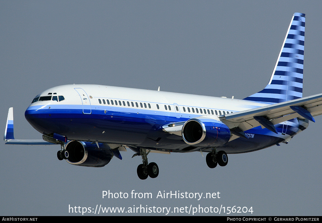 Aircraft Photo of N737M | Boeing 737-8EQ BBJ2 | AirHistory.net #156204