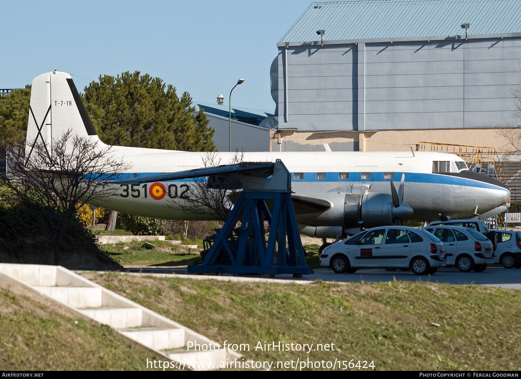 Aircraft Photo of T.7-19 | CASA C207C Azor | Spain - Air Force | AirHistory.net #156424