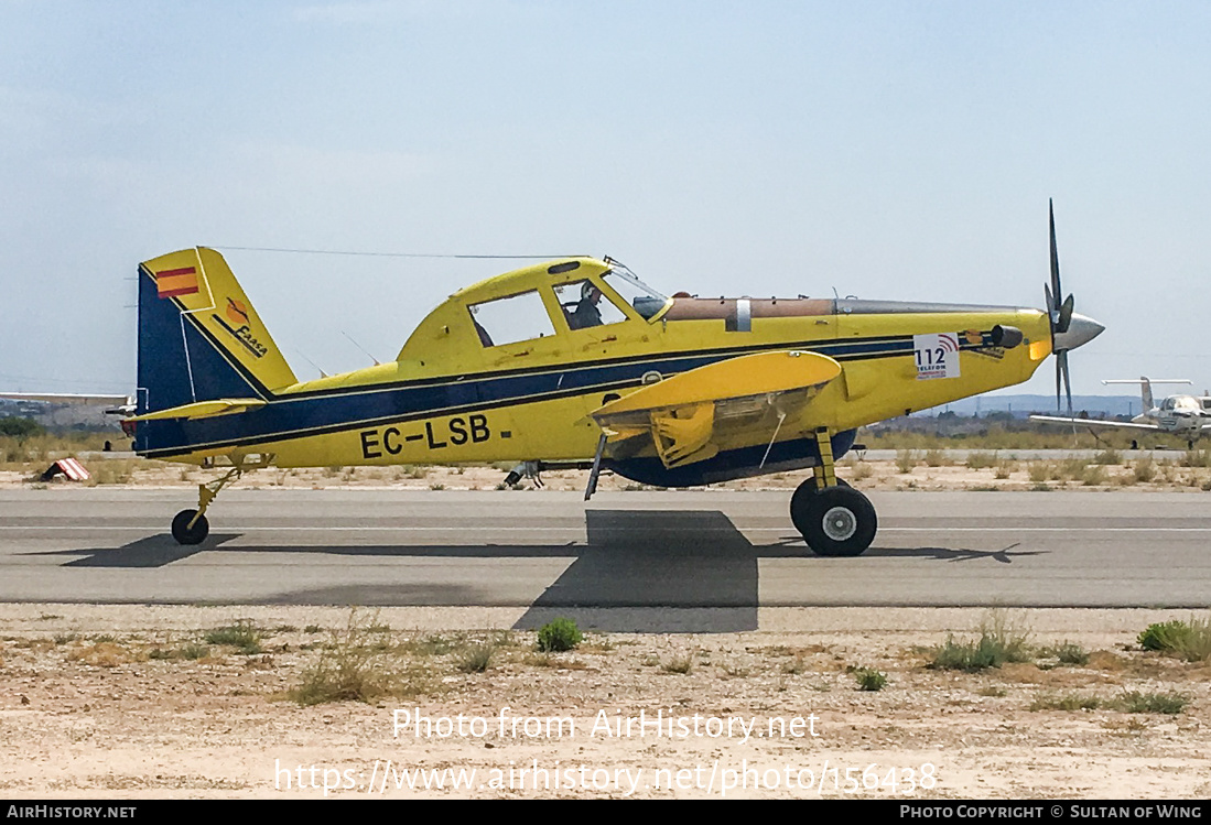 Aircraft Photo of EC-LSB | Air Tractor AT-802 | FAASA - Fumigación Aérea Andaluza | AirHistory.net #156438