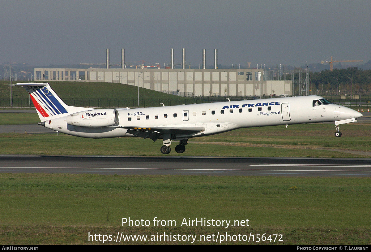 Aircraft Photo of F-GRGL | Embraer ERJ-145EU (EMB-145EU) | Air France | AirHistory.net #156472