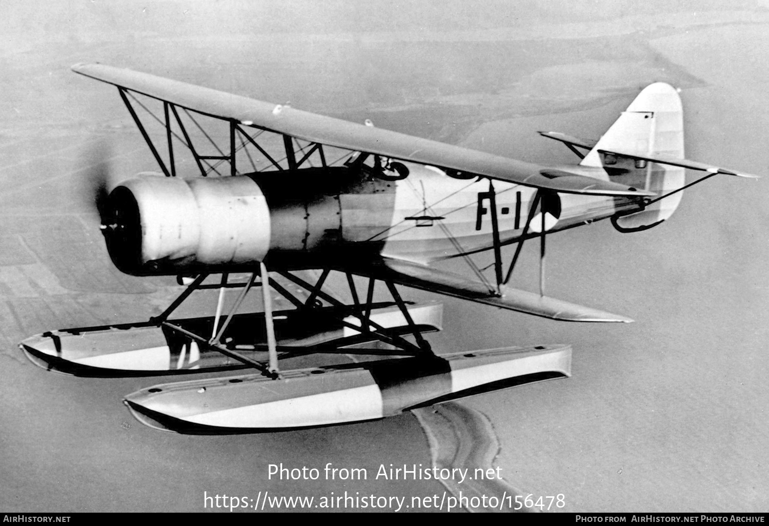 Aircraft Photo of F-1 | Fokker C.XIVw | Netherlands - Navy | AirHistory.net #156478