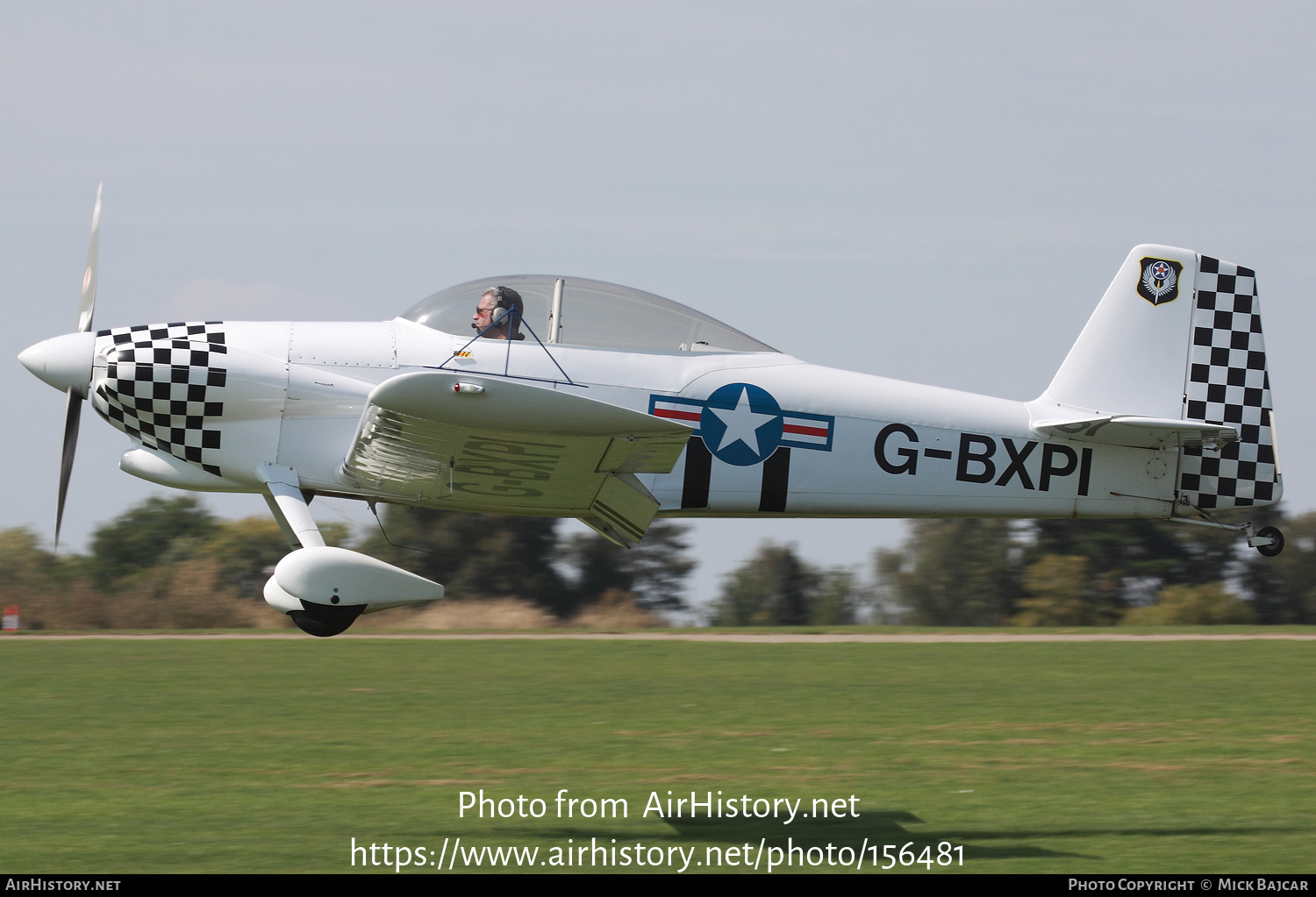 Aircraft Photo of G-BXPI | Van's RV-4 | USA - Air Force | AirHistory.net #156481