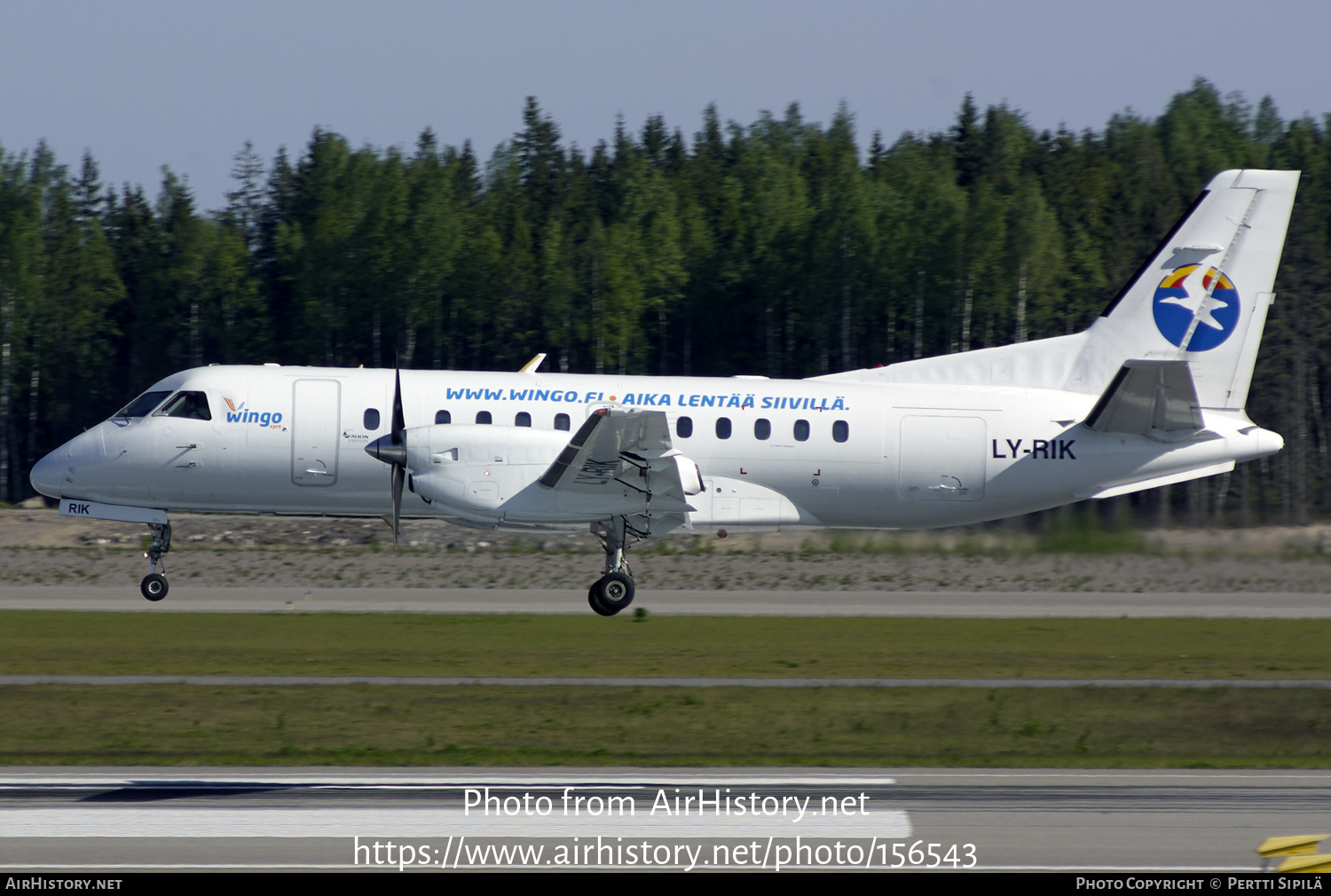 Aircraft Photo of LY-RIK | Saab 340A | Wingo Xprs | AirHistory.net #156543