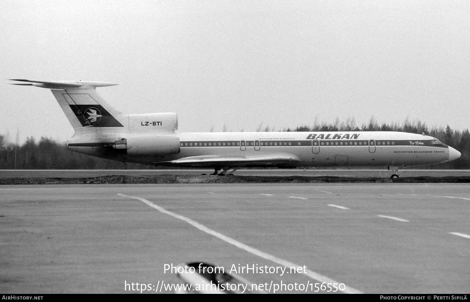 Aircraft Photo of LZ-BTI | Tupolev Tu-154M | Balkan - Bulgarian Airlines | AirHistory.net #156550