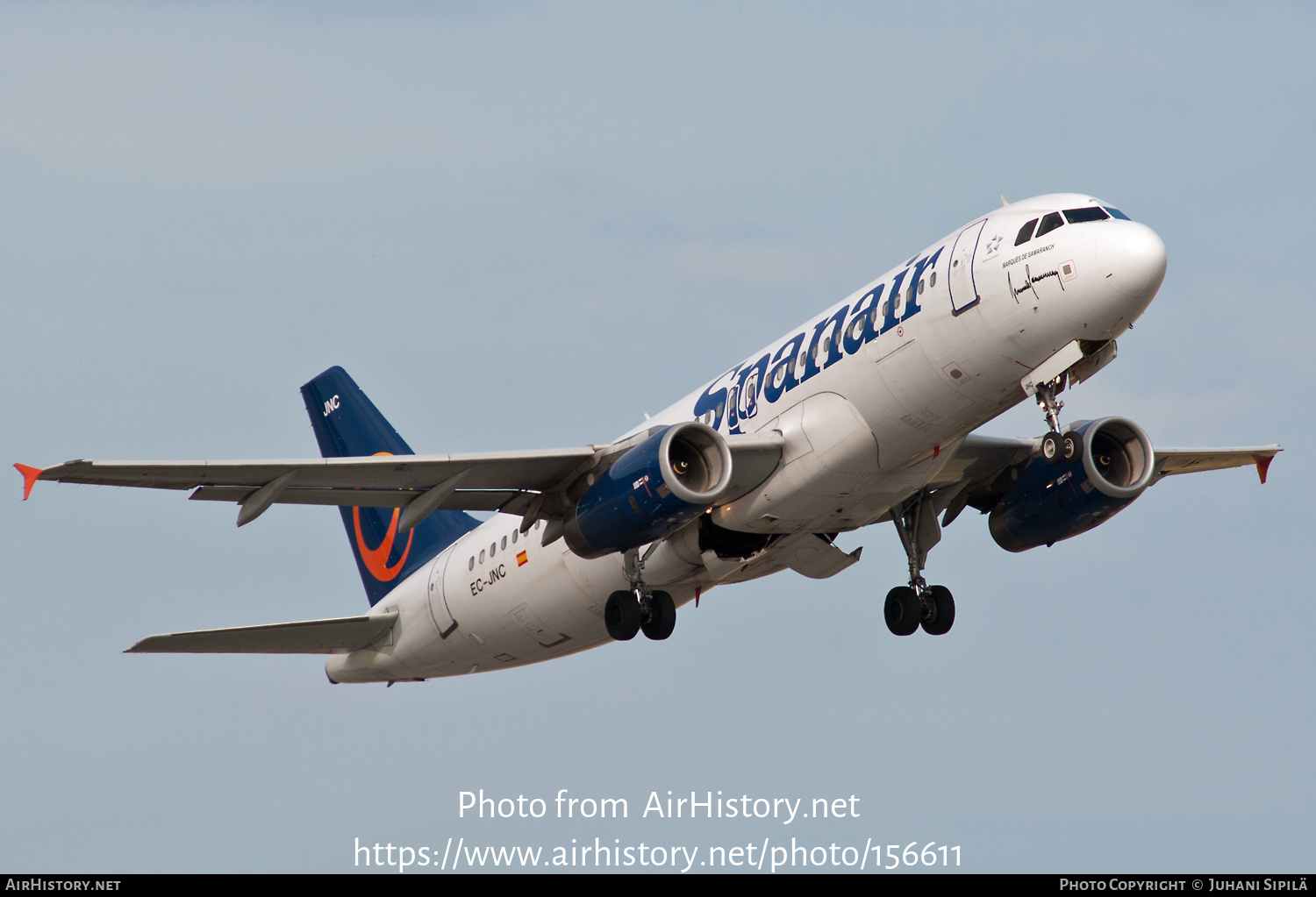 Aircraft Photo of EC-JNC | Airbus A320-232 | Spanair | AirHistory.net #156611