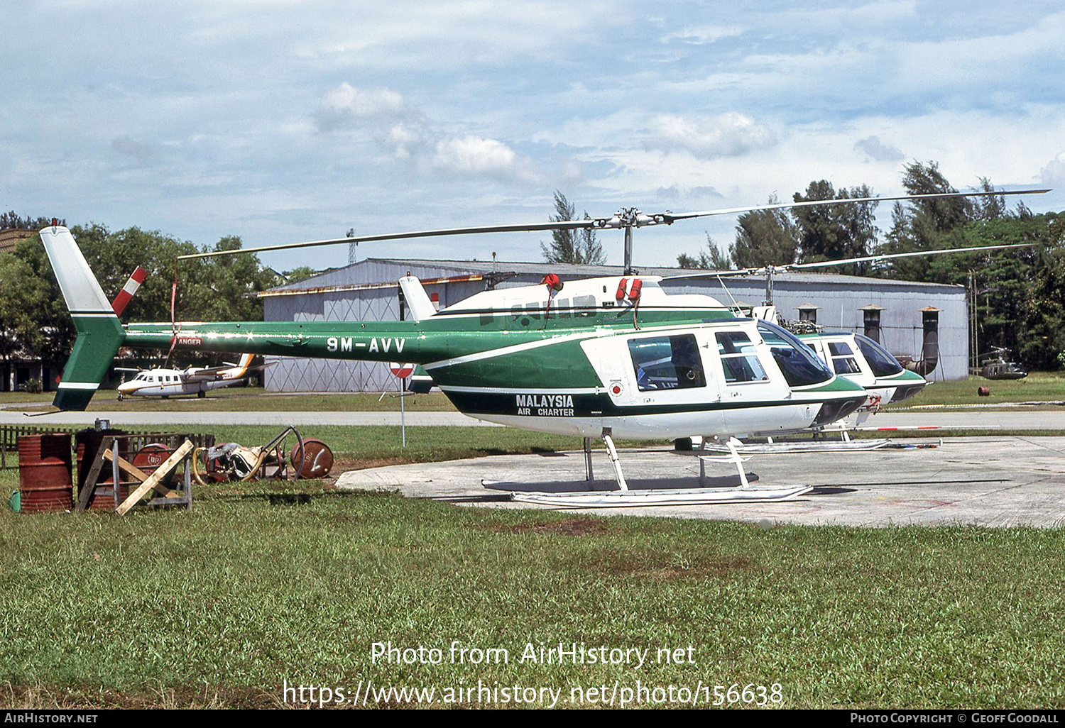 Aircraft Photo of 9M-AVV | Bell 206B JetRanger II | Malaysia Air Charter - MAC | AirHistory.net #156638