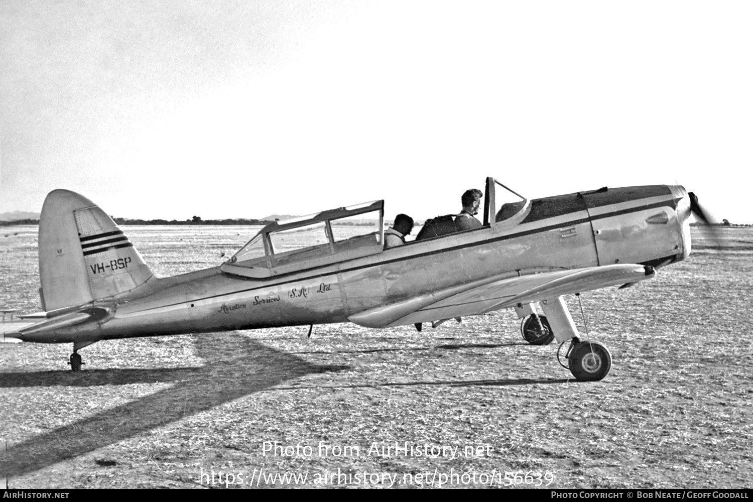 Aircraft Photo of VH-BSP | De Havilland DHC-1 Chipmunk T10 | Aviation Services S.A. | AirHistory.net #156639