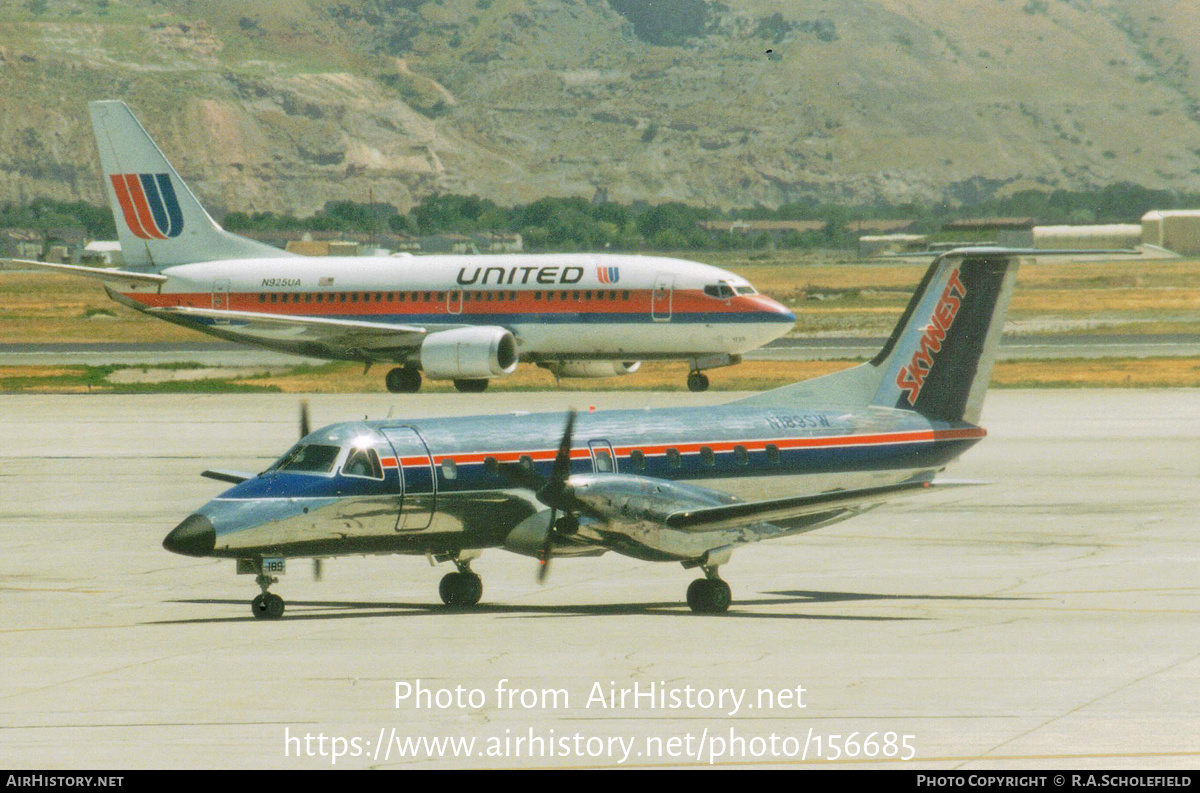 Aircraft Photo of N189SW | Embraer EMB-120RT Brasilia | SkyWest Airlines | AirHistory.net #156685