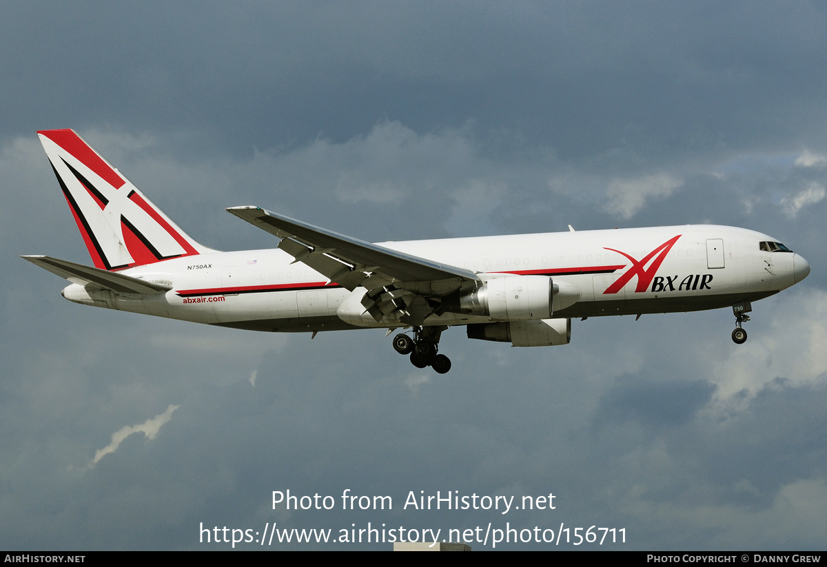 Aircraft Photo of N750AX | Boeing 767-232(BDSF) | ABX Air | AirHistory.net #156711