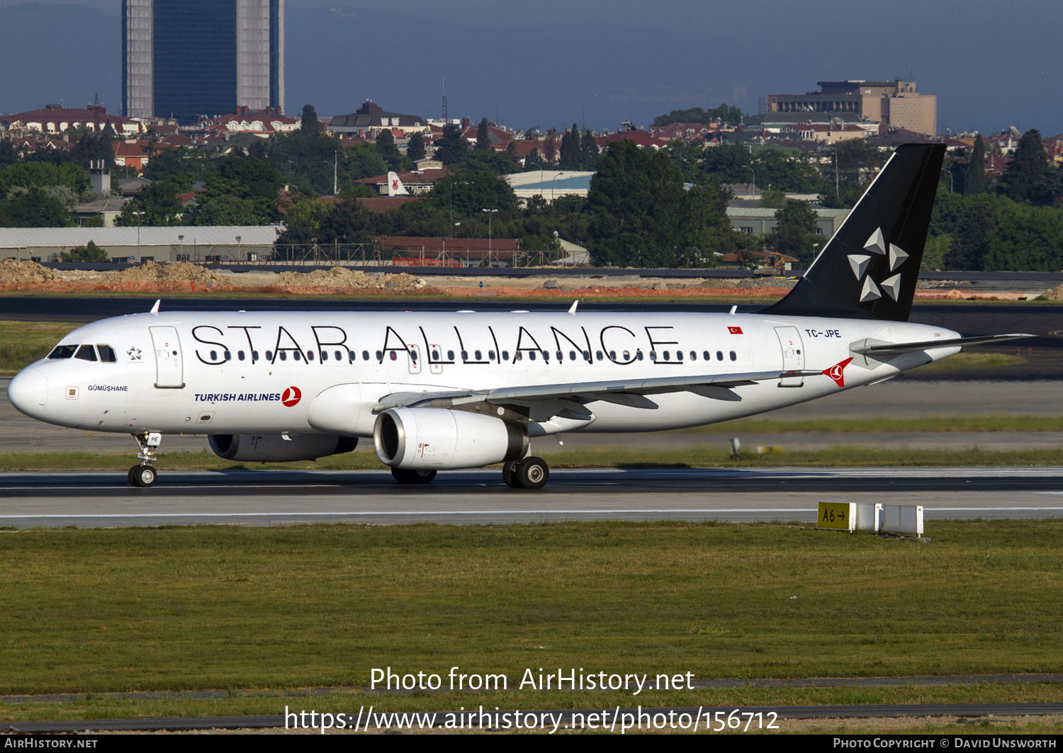 Aircraft Photo of TC-JPE | Airbus A320-232 | Turkish Airlines | AirHistory.net #156712