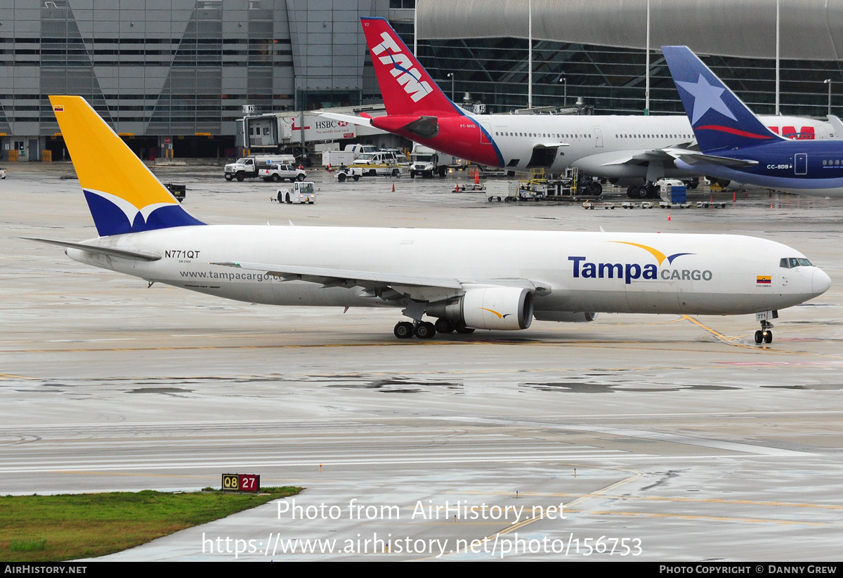 Aircraft Photo of N771QT | Boeing 767-381F | Tampa Cargo | AirHistory.net #156753