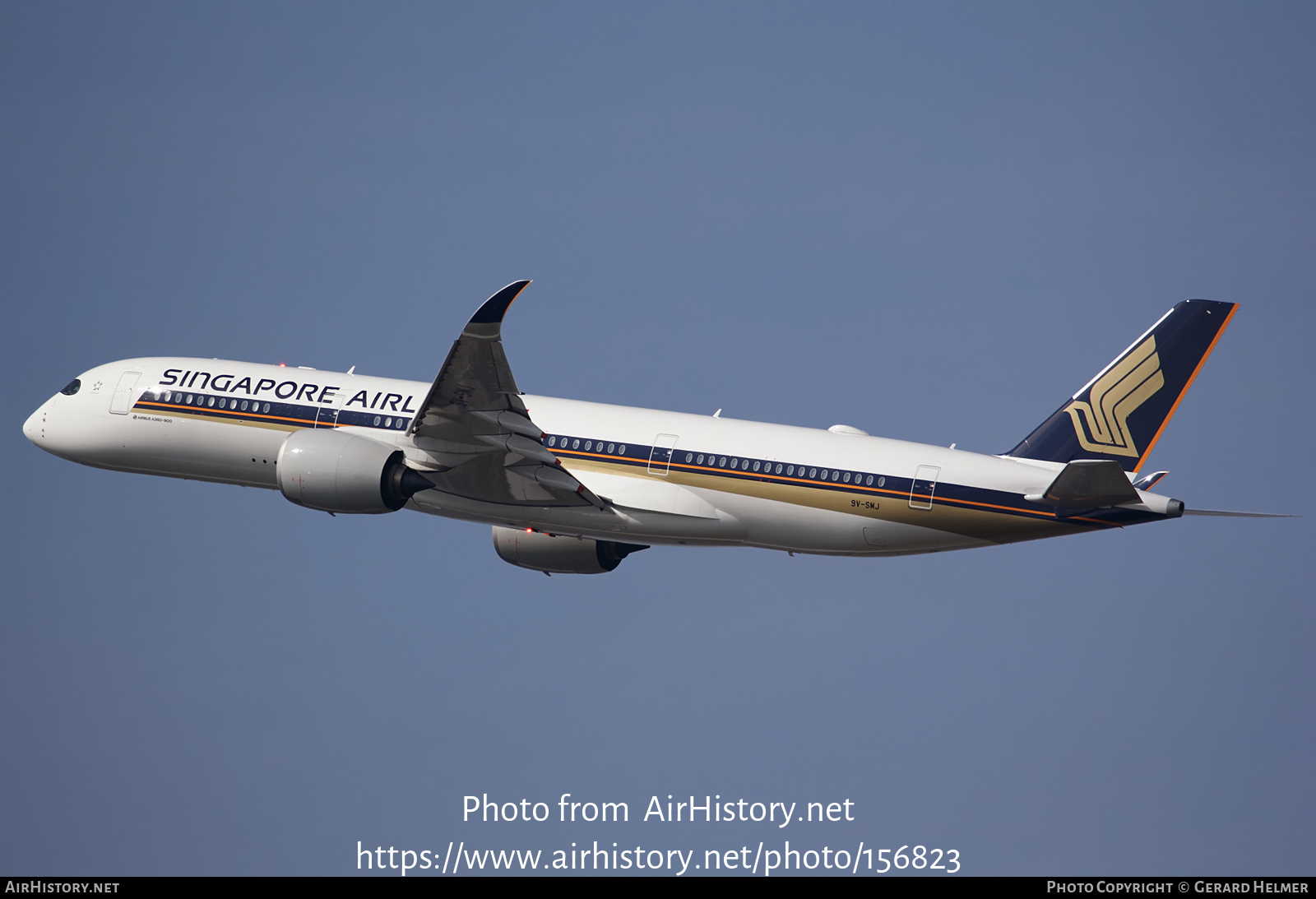 Aircraft Photo of 9V-SMJ | Airbus A350-941 | Singapore Airlines | AirHistory.net #156823