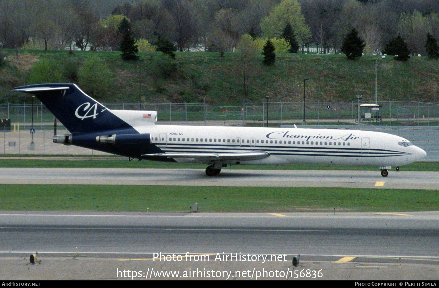 Aircraft Photo of N292AS | Boeing 727-212/Adv | Champion Air | AirHistory.net #156836