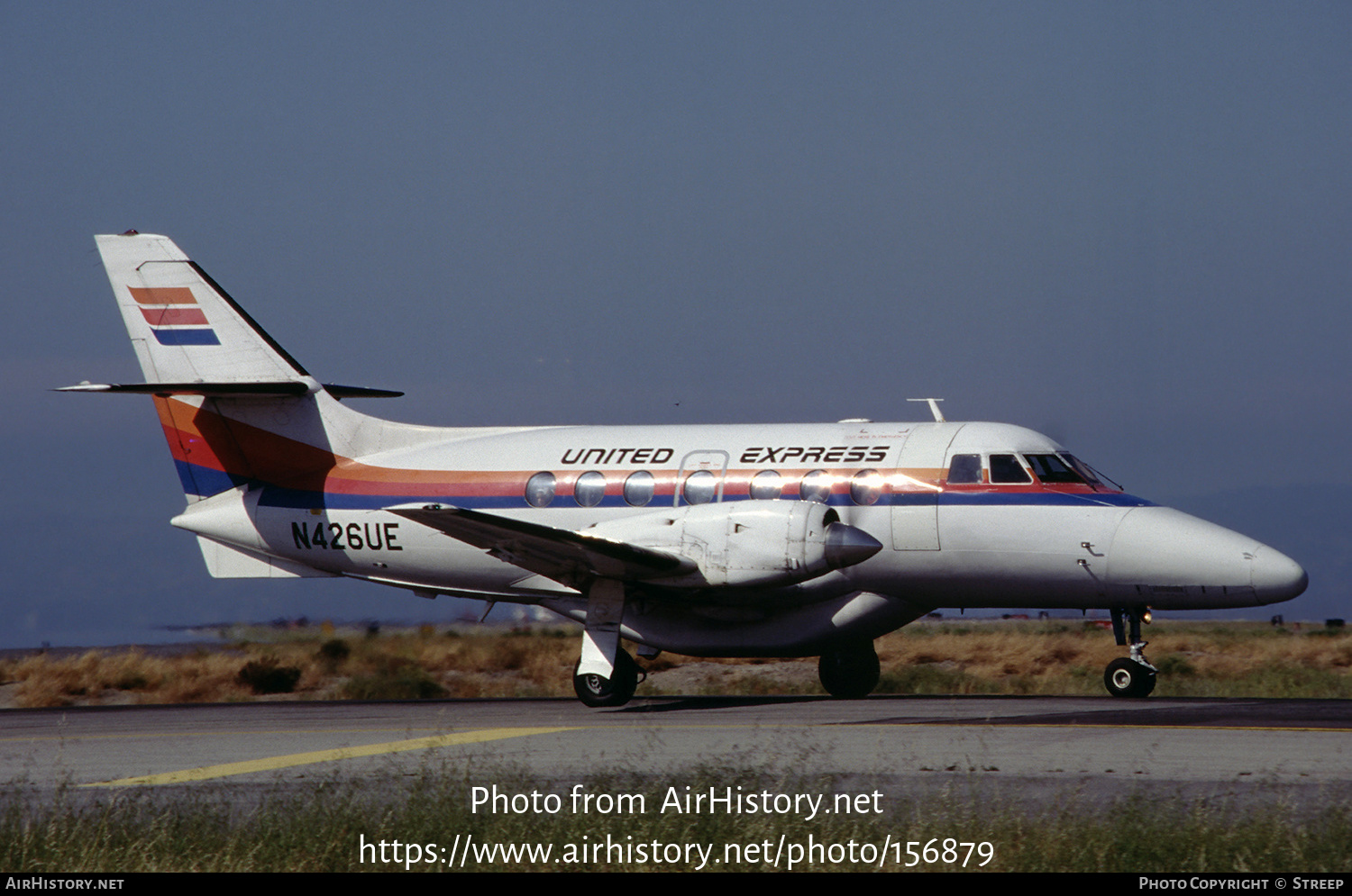 Aircraft Photo of N426UE | British Aerospace BAe-3100 Jetstream 31 | United Express | AirHistory.net #156879