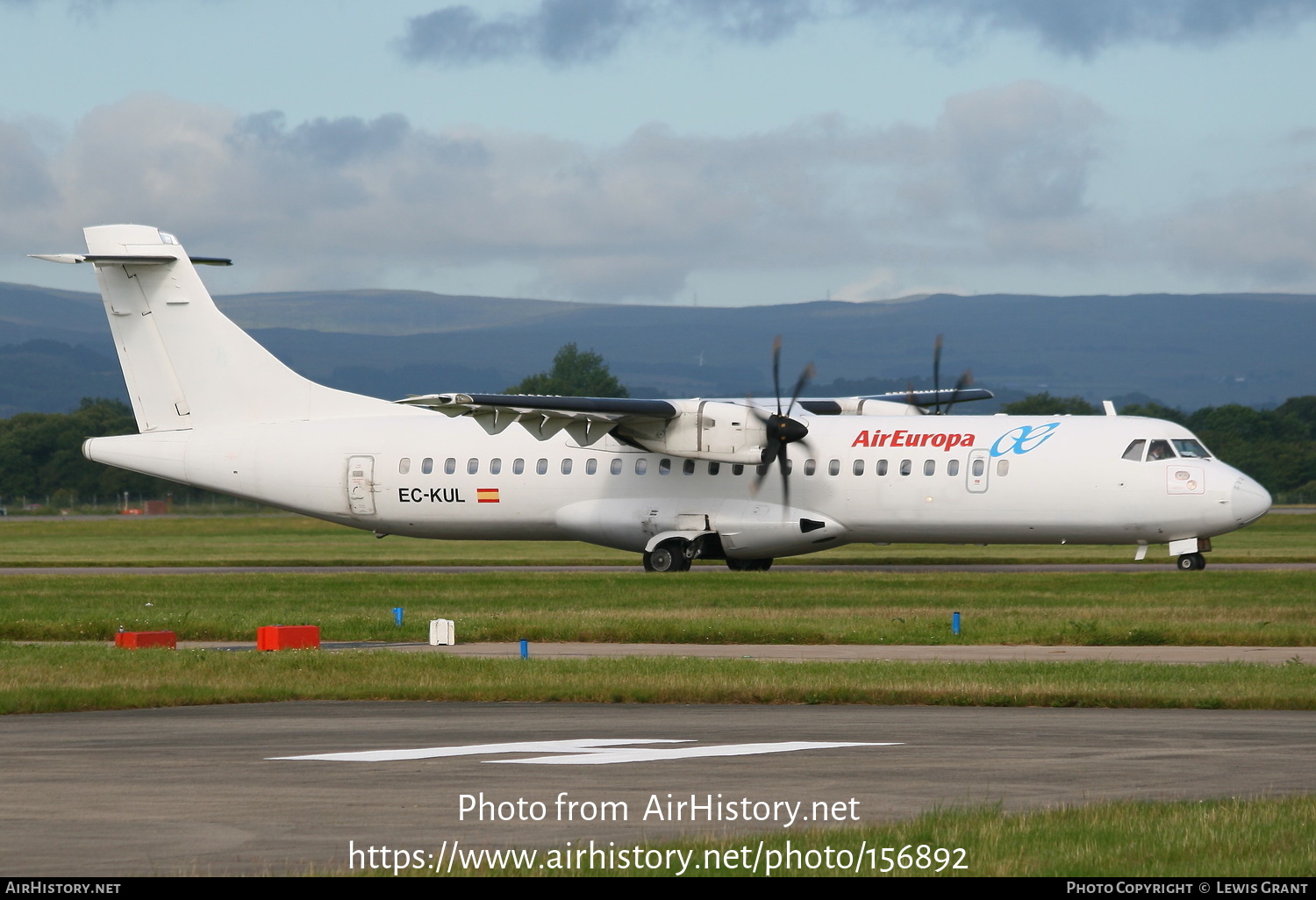 Aircraft Photo of EC-KUL | ATR ATR-72-500 (ATR-72-212A) | Air Europa | AirHistory.net #156892