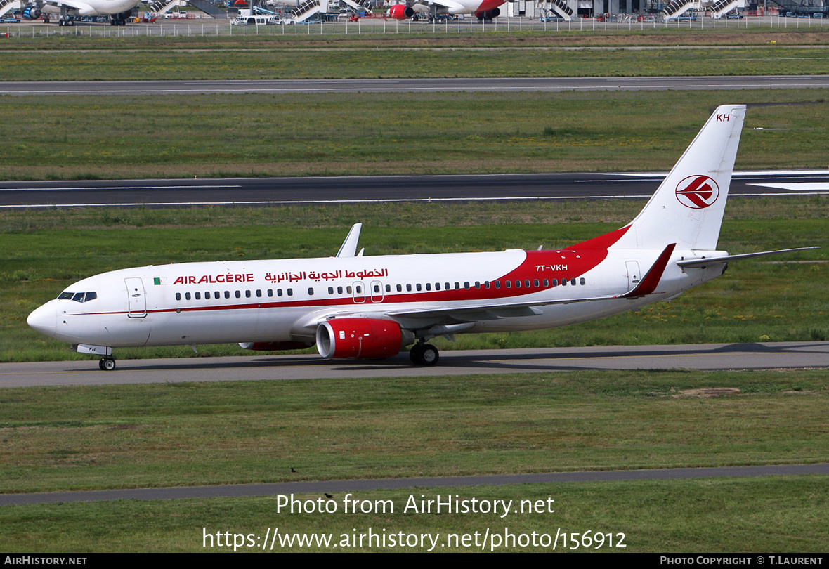 Aircraft Photo of 7T-VKH | Boeing 737-8D6 | Air Algérie | AirHistory.net #156912