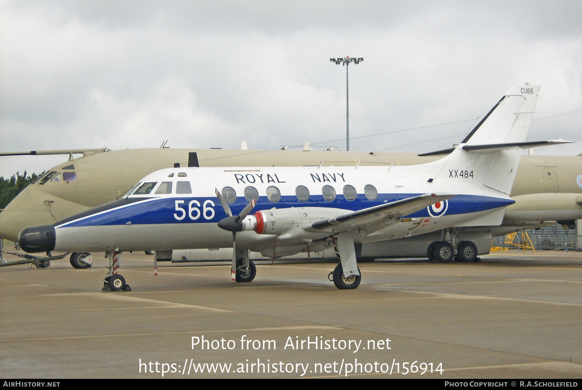 Aircraft Photo of XX484 | Scottish Aviation HP-137 Jetstream T2 | UK - Navy | AirHistory.net #156914