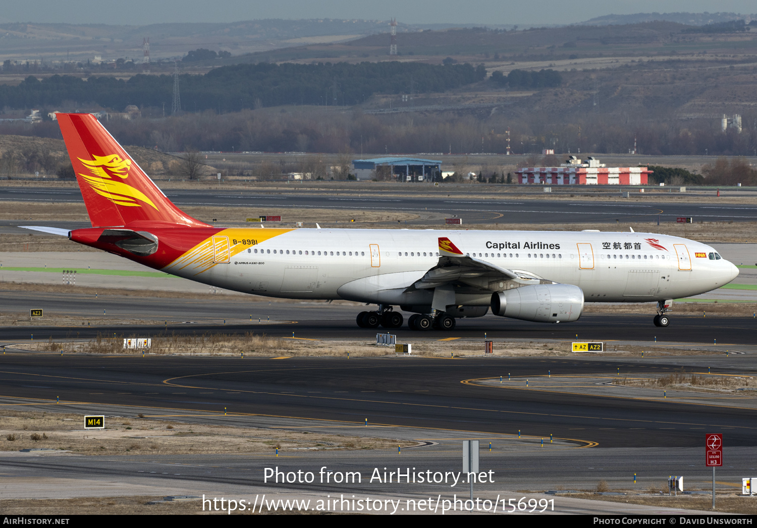 Aircraft Photo of B-8981 | Airbus A330-243 | Capital Airlines | AirHistory.net #156991