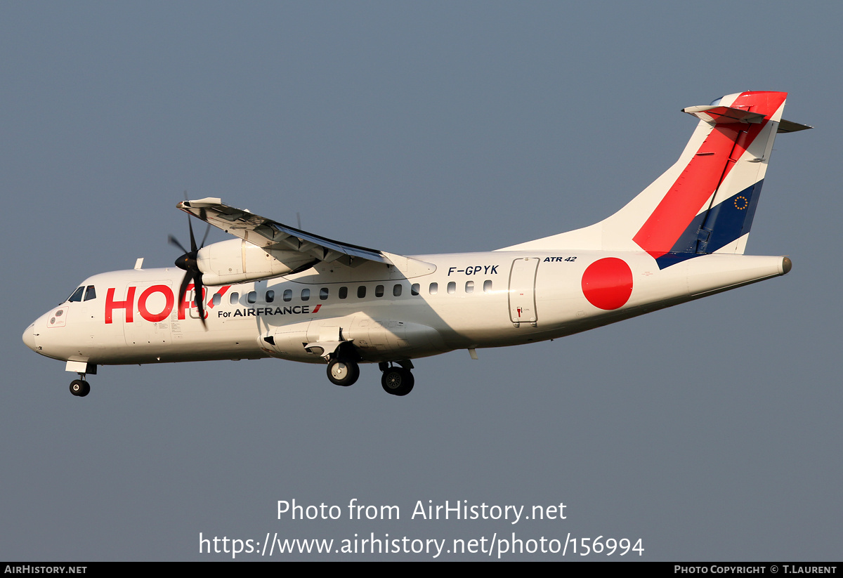 Aircraft Photo of F-GPYK | ATR ATR-42-500 | Hop! | AirHistory.net #156994