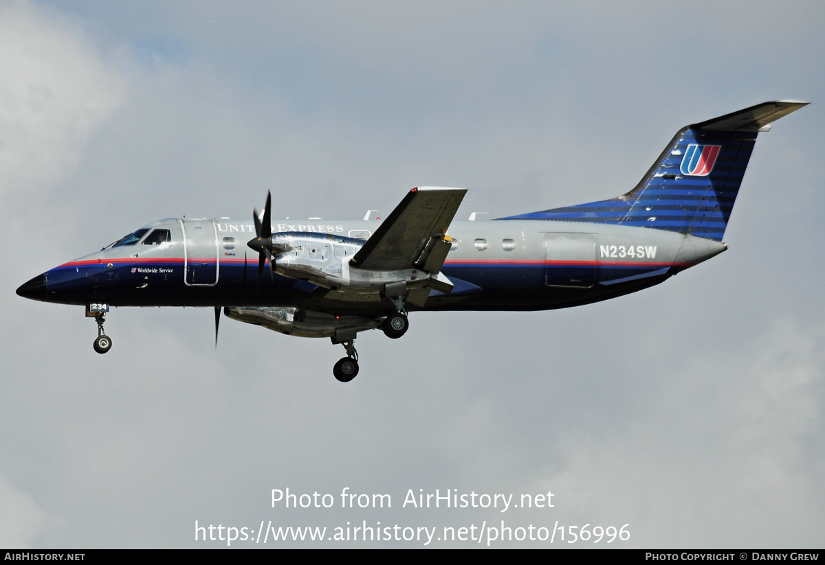 Aircraft Photo of N234SW | Embraer EMB-120ER Brasilia | United Express | AirHistory.net #156996