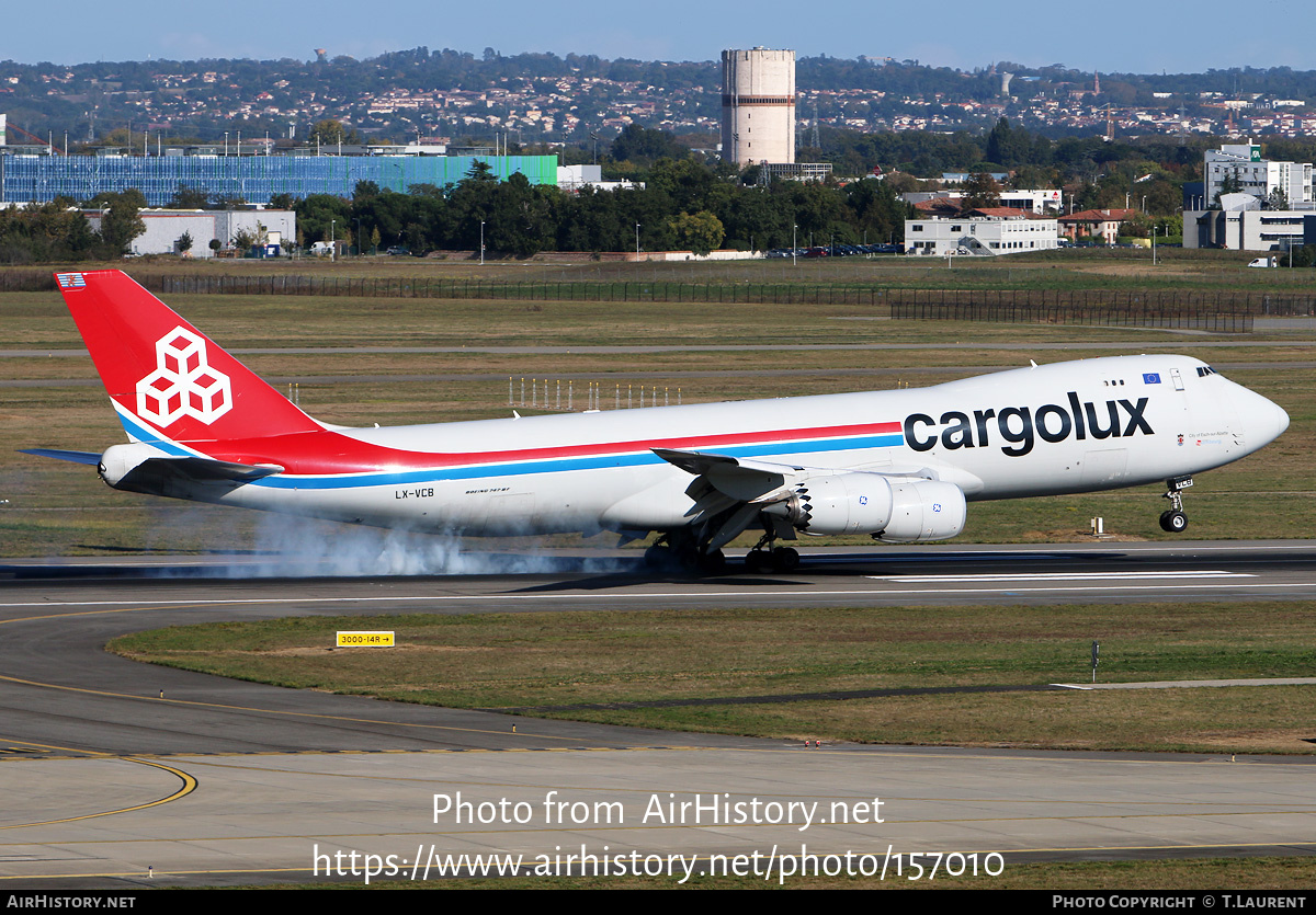 Aircraft Photo of LX-VCB | Boeing 747-8R7F/SCD | Cargolux | AirHistory.net #157010